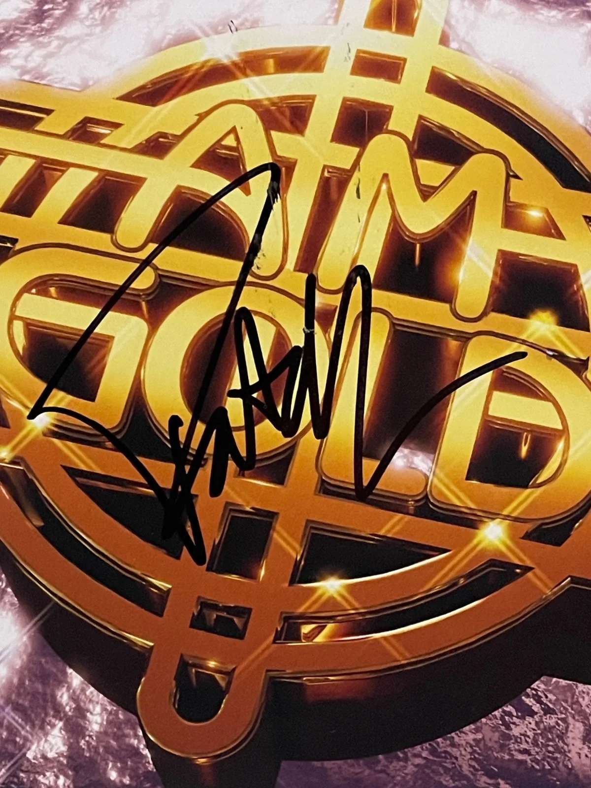 PAT MONAHAN Signed TRAIN VINYL PROOF, image 3