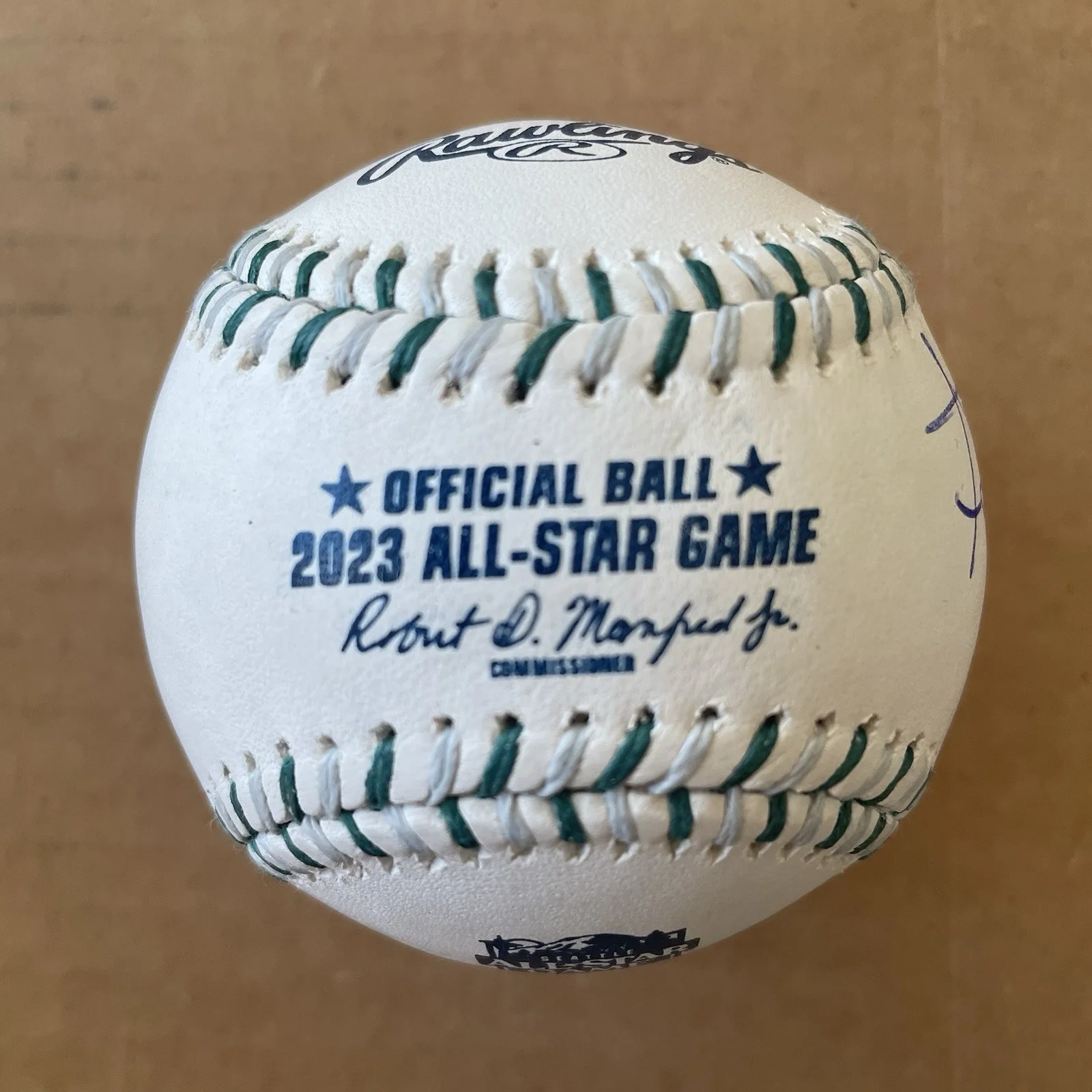 David Spade, Kevin James — David Spade & Kevin James Signed Baseball Autographed Ball, image 2