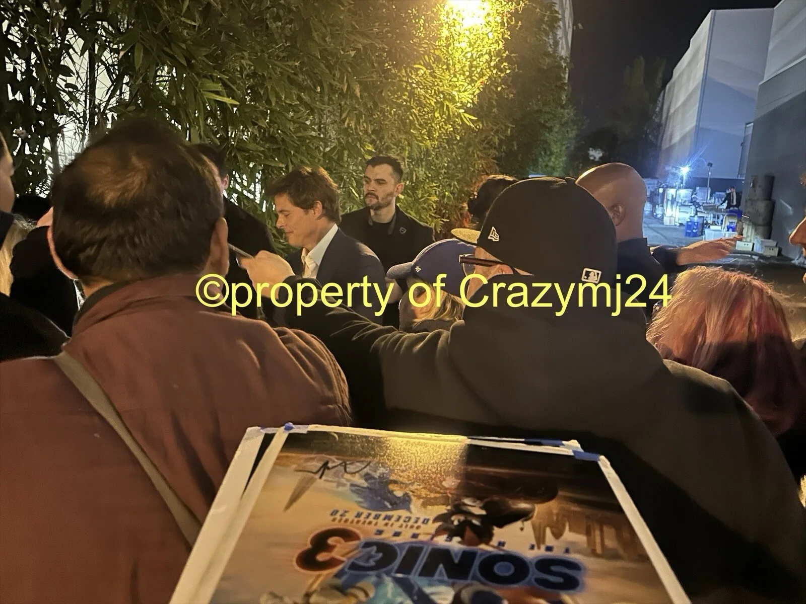 Ben Schwartz James Marsden Signed Sonic 3 12x18 Poster Autograph Proof SWAU, image 4