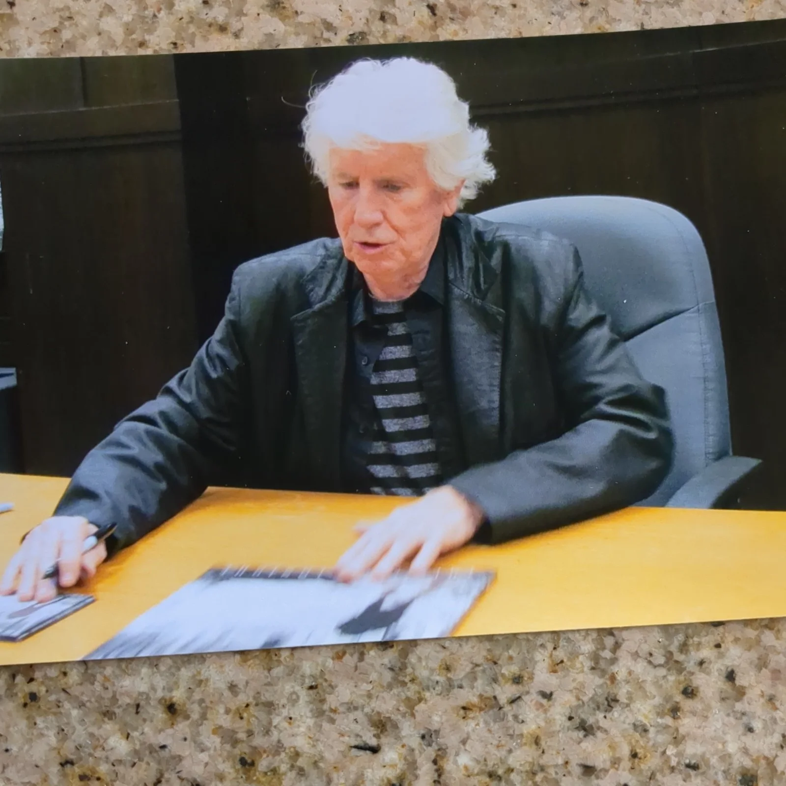 Graham Nash "This Path Tonight" Signed with event photo !, image 5