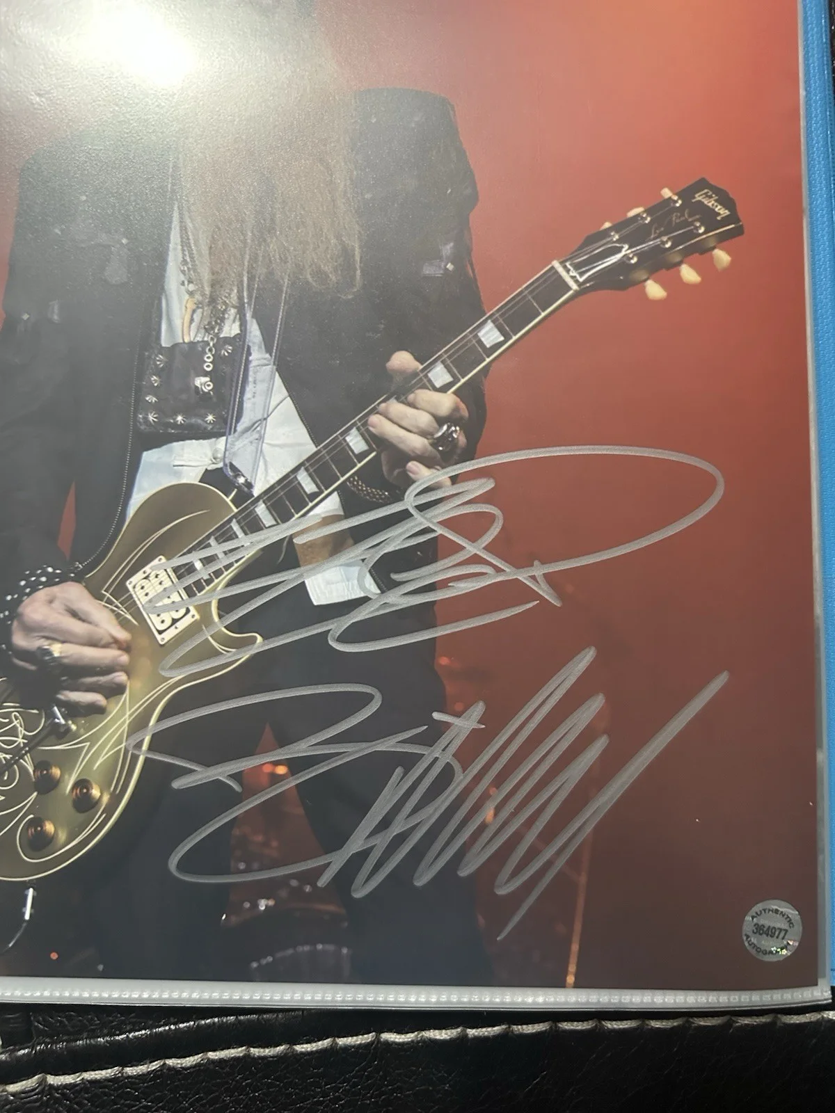 Billy Gibbons ZZ Top autographed 8x10 photo w/ COA, изображение 2