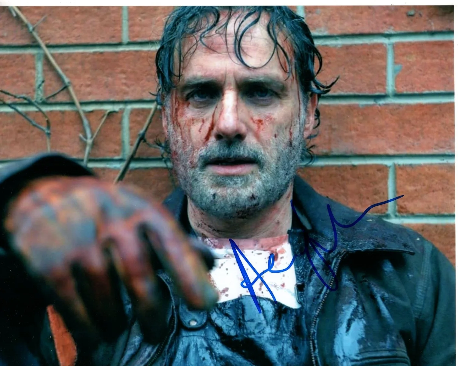 Andrew Lincoln — ANDREW LINCOLN Signed 8x10 THE WALKING DEAD 8x10 Photo w/ Hologram COA