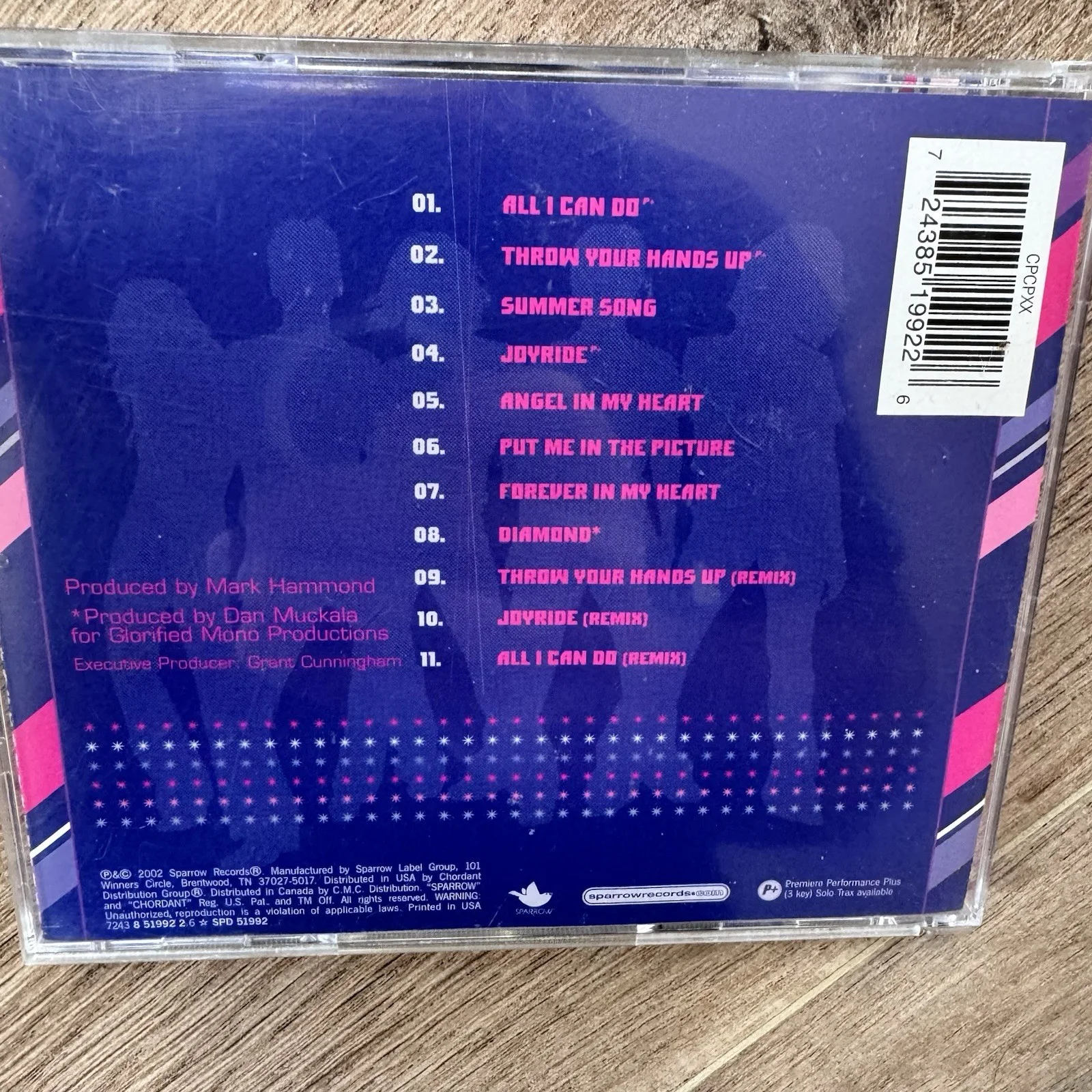 Jump5 – SIGNED All the Time in the World (CD, 2002 Sparrow Records) VG, изображение 5