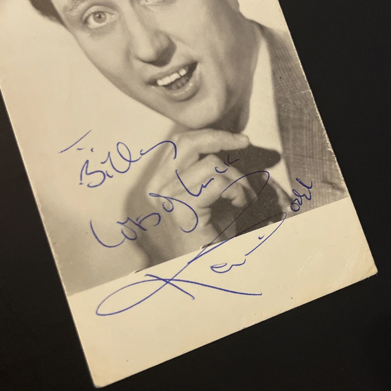 KEN DODD Comic Legend: Hand Signed Original Celebrity Photo 3.5 x 5.5”/ KSK, image 4
