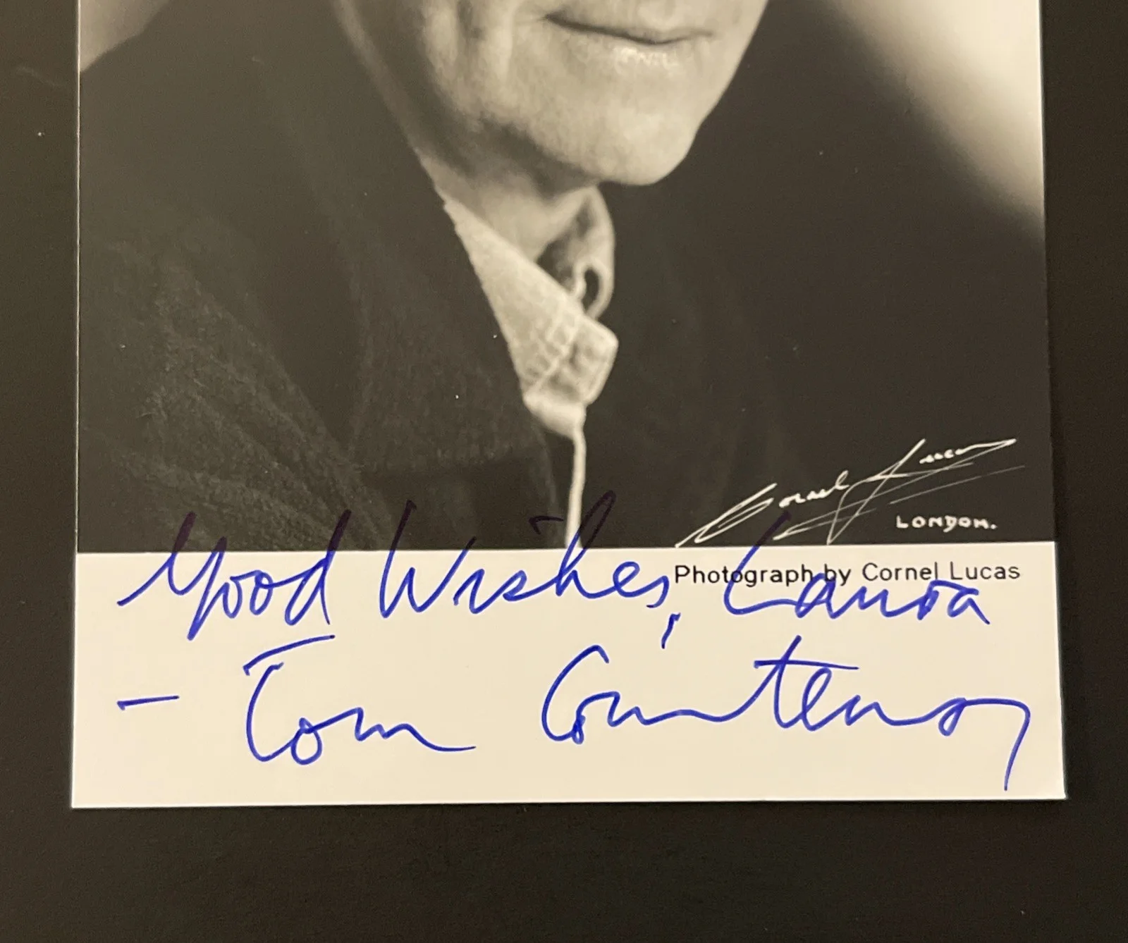 TOM COURTENAY : Hand Signed Original Celebrity Photo 3.5 x 5” / KSK, изображение 2