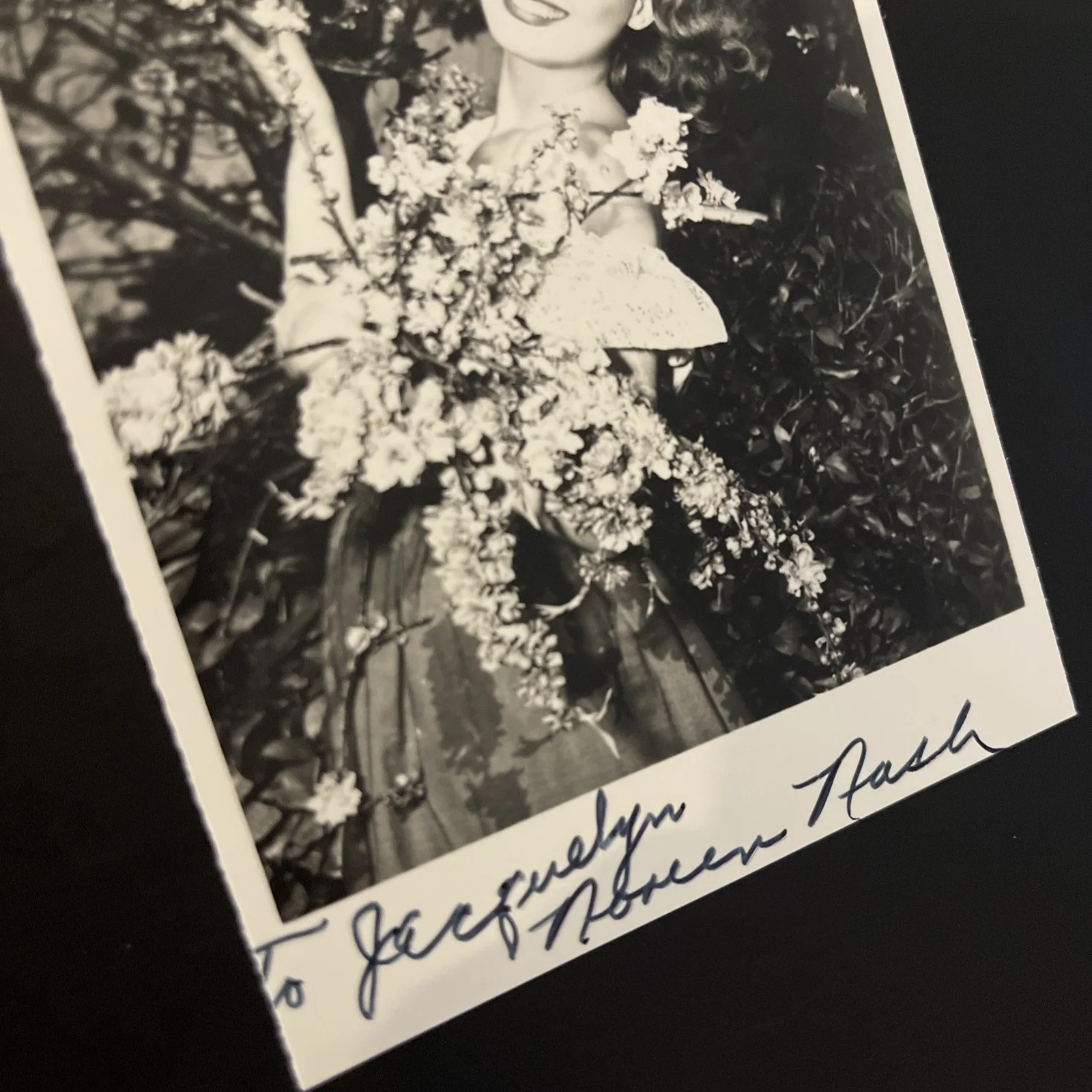 NOREEN NASH Hollywood Starlet: Hand Signed Celebrity Photo 3 x 5” / KSK, image 4