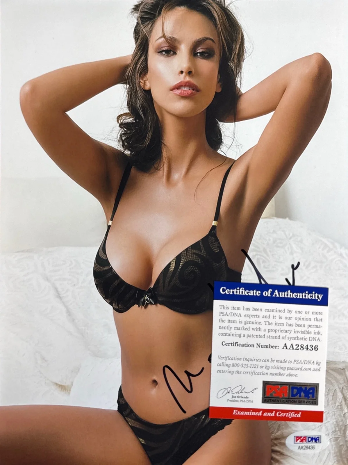 Mădălina Diana Ghenea — Mădălina Diana Ghenea Signed 8x10 Sexy Photo PSA AA28436, изображение 2