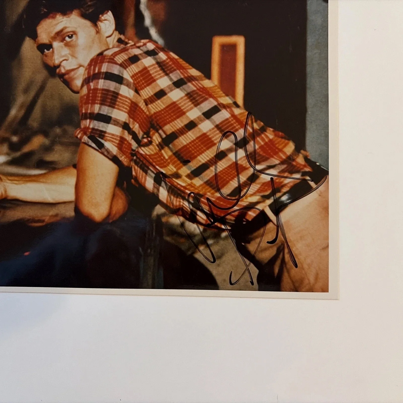 Willem Defoe — Early Willem DaFoe Authentic Signed 8x10 Photo Beckett PSA DNA, изображение 2