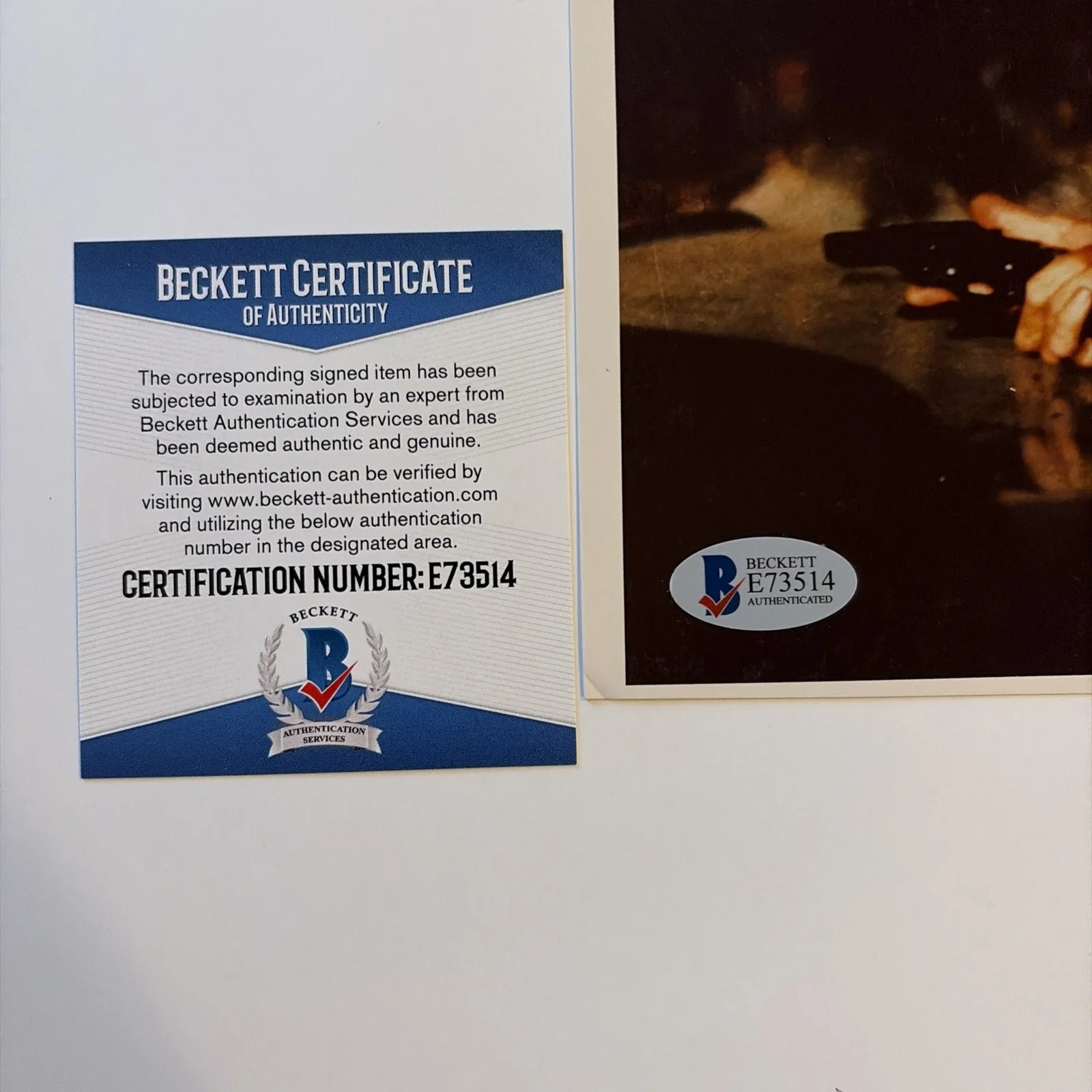 Willem Defoe — Early Willem DaFoe Authentic Signed 8x10 Photo Beckett PSA DNA, изображение 3