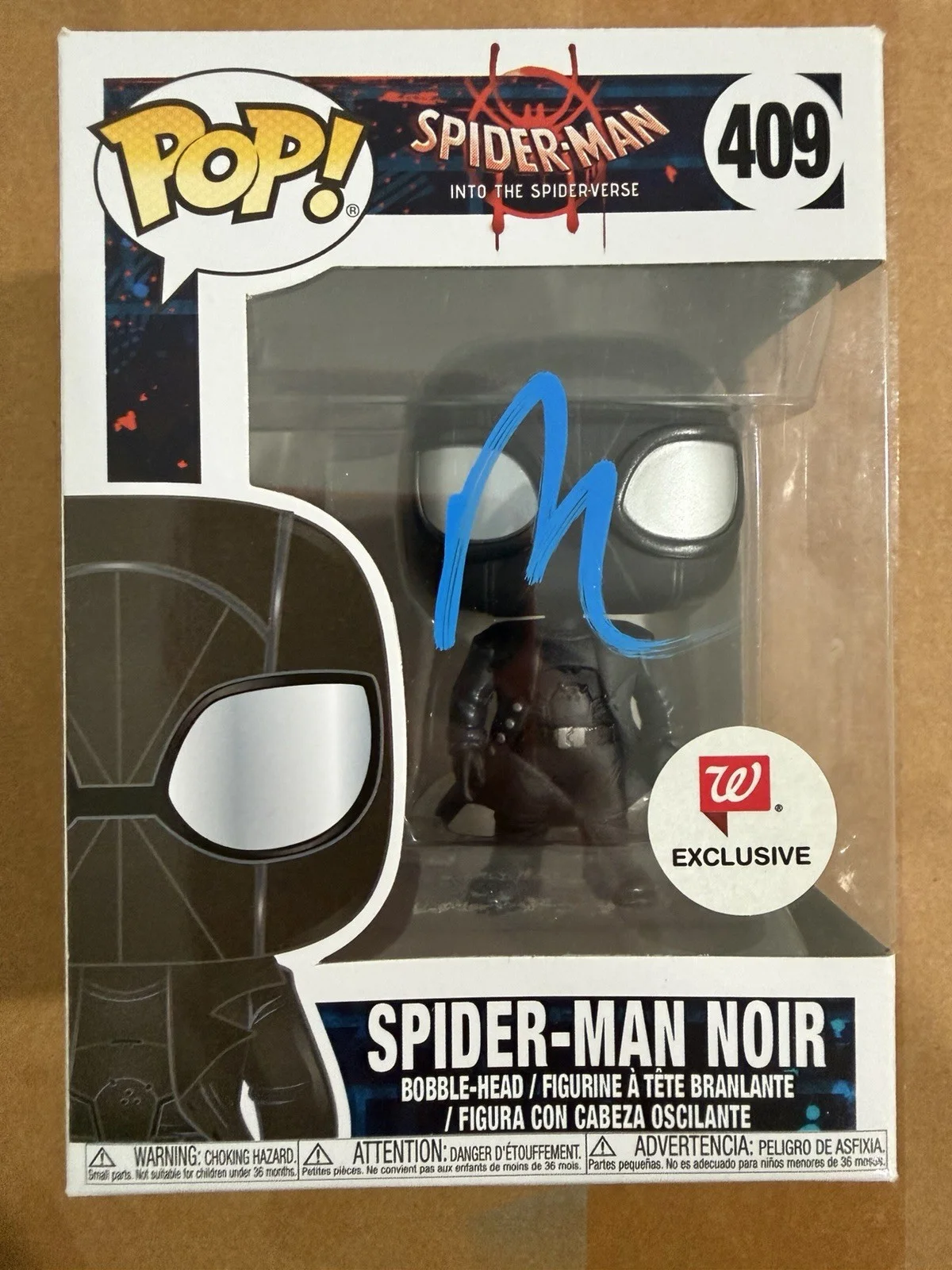 Nicolas Cage Signed Spider-Man Noir #409 Funko Ghost Rider Autograph Exact Proof, изображение 2