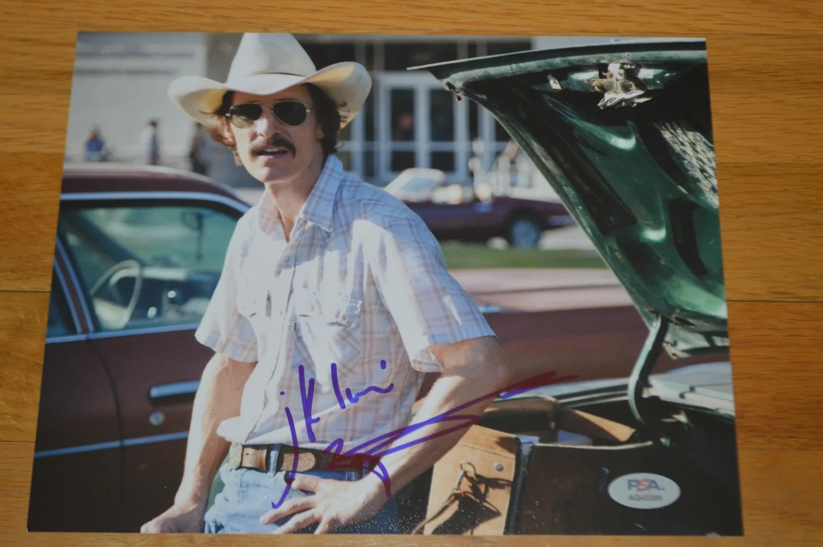 Matthew McConaughey — Matthew McConaughey Autographed "Dallas Buyers Club" 8x10 Photo ~ PSA Hologram