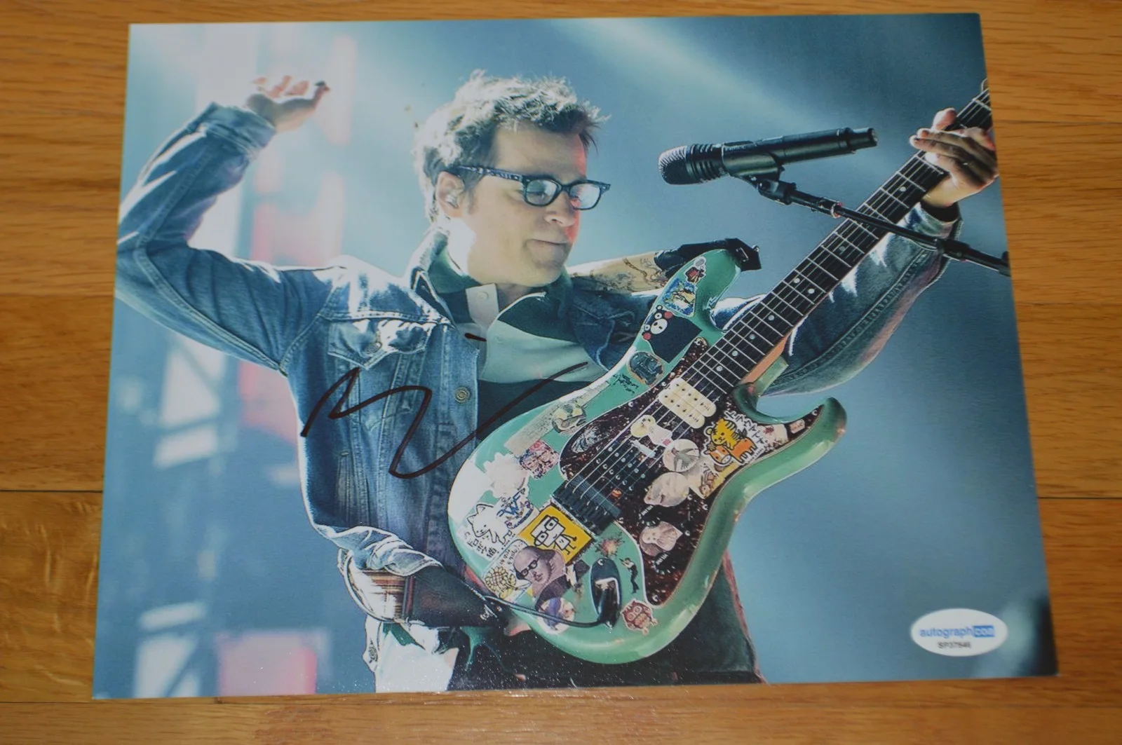 Weezer ~ Rivers Cuomo Autographed 8x10 Color Photo with AUTOGRAPH COA, image 5