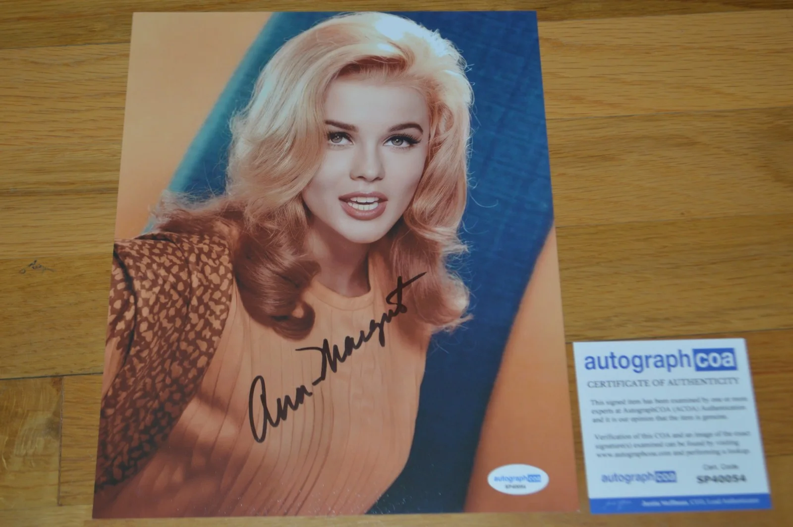 Ann-Margaret — Ann-Margaret Autographed 8x10 Vintage Color Photo with AUTOGRAPH COA, изображение 4