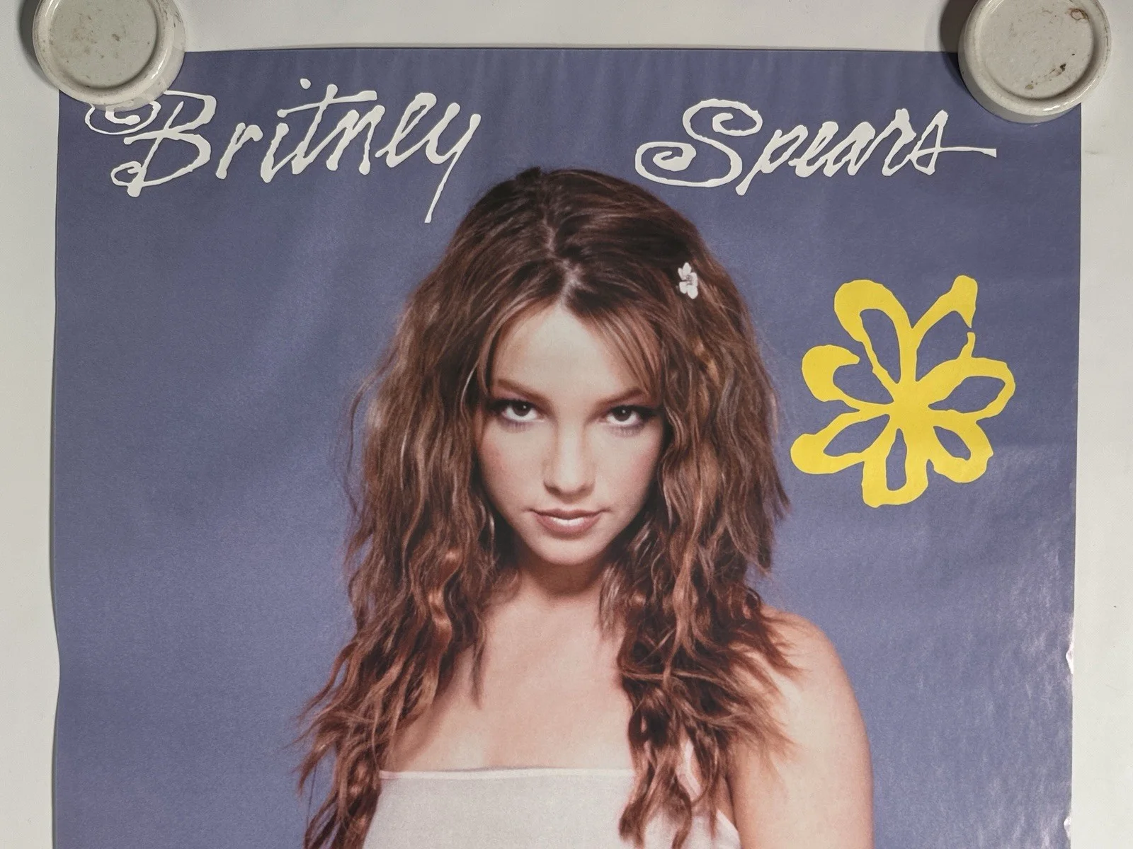Original 1999 Brittany Spears Funky #9027 Poster Pop Music Artist 22 x 34.5”, image 2