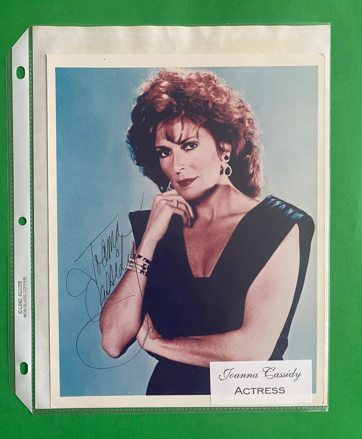 Joanna Cassidy — JOANNA CASSIDY WHO FRAMED ROGER RABBIT? AUTOGRAPHED SIGNED 8X10 COLOR PHOTO
