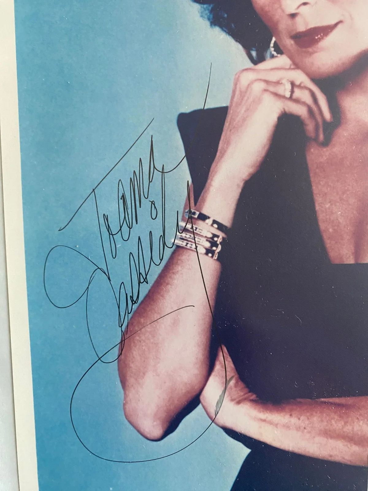 Joanna Cassidy — JOANNA CASSIDY WHO FRAMED ROGER RABBIT? AUTOGRAPHED SIGNED 8X10 COLOR PHOTO, изображение 2