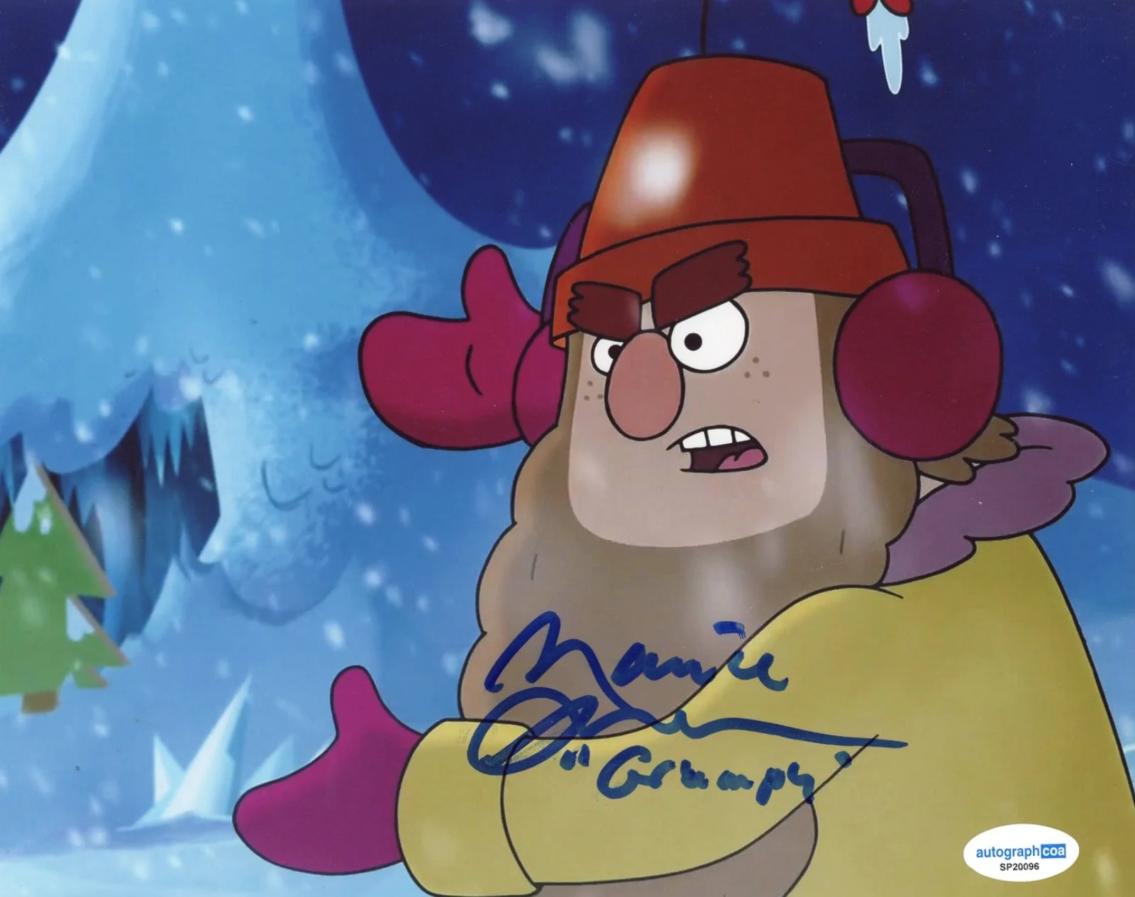 Maurice LaMarche — Maurice LaMarche "The 7D" Signed Autograph 8x10 Photo 'Grumpy' Disney ACOA COA