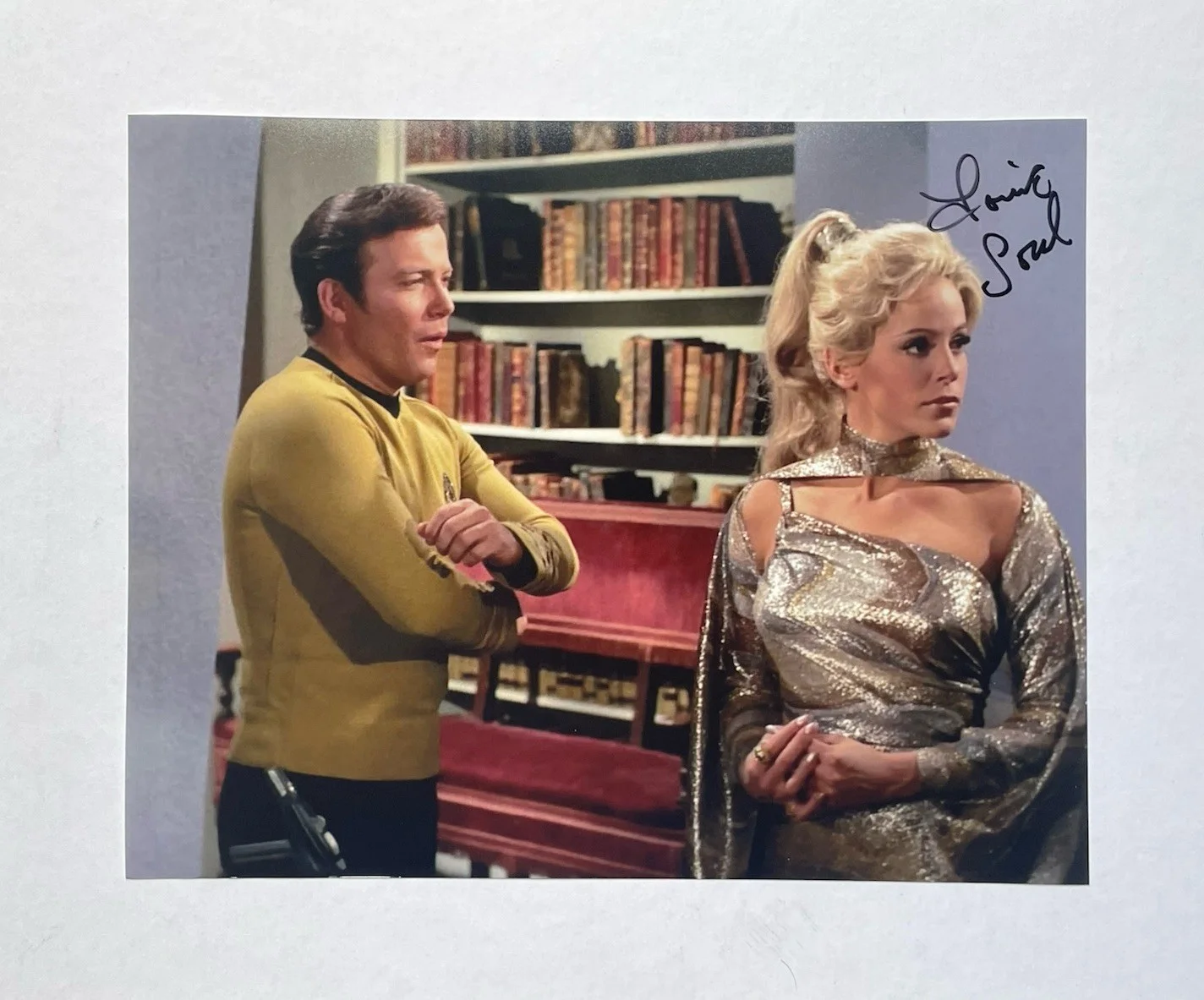Louise Sorel — Louise Sorel Authentic Hand Signed 8x10 Photo Autograph, Star Trek