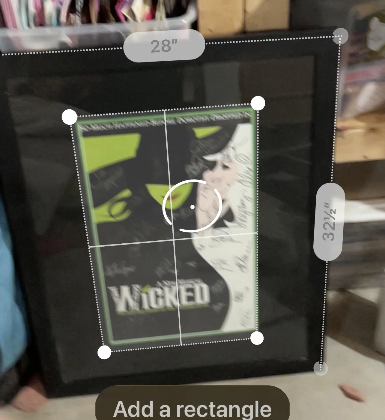 Many Signatures — Wicked The Musical OFFICIAL BROADWAY POSTER Autographed Signed Rare