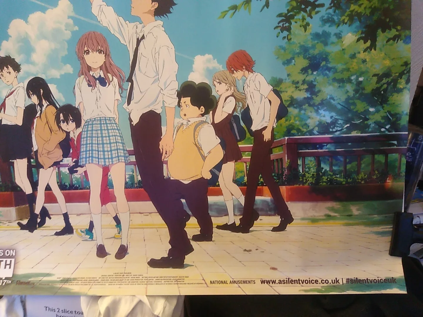 A Silent Voice The Movie Poster Quad Anime, изображение 4