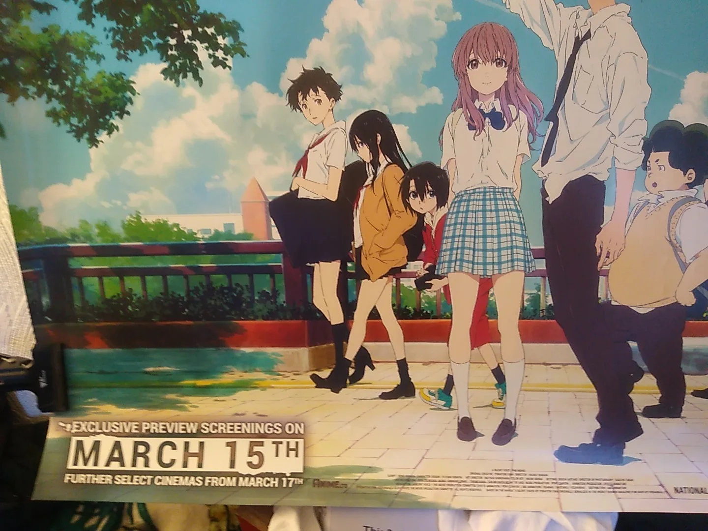 A Silent Voice The Movie Poster Quad Anime, изображение 5