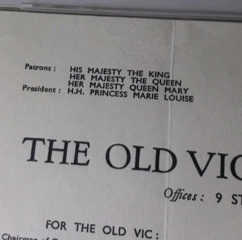 Laurence Olivier — LAURENCE OLIVIER 1946 HAND SIGNED LETTER FROM THE OLD VIC THEATRE ! PSA, image 3