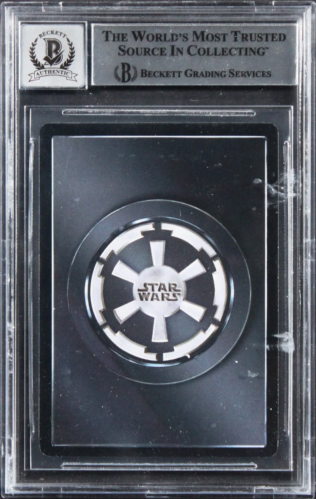 Paul Huston, Ease Owyeung, Charlie Bailey — (3) Huston +2 Signed 1997 Star Wars Cloud City #161 Card Auto 10! BAS Slabbed, изображение 2