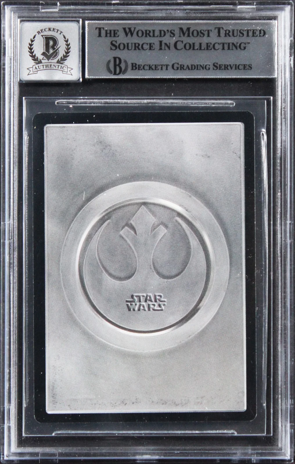 Paul Huston, Ease Owyeung, Charlie Bailey — (3) Huston +2 Signed 1998 Star Wars SE #177 Card Auto Grade GM 10! BAS Slabbed, изображение 2