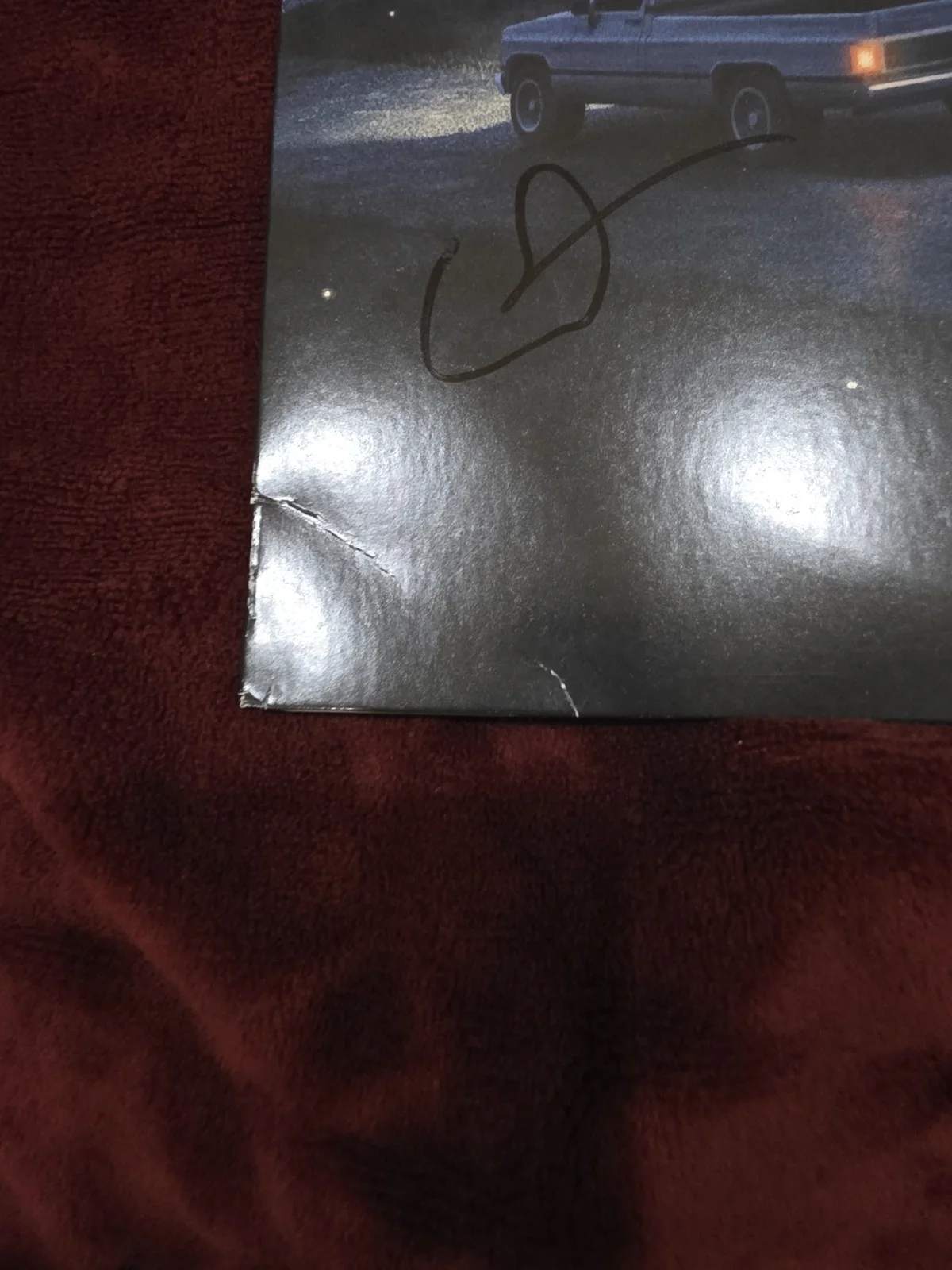 Matthew Ramsey, Trevor Rosen, Whit Sellers, Geoff Sprung, Brad Tu — Old Dominion Complete Band x5 Signed Autograph Memory Lane Album Vinyl Record