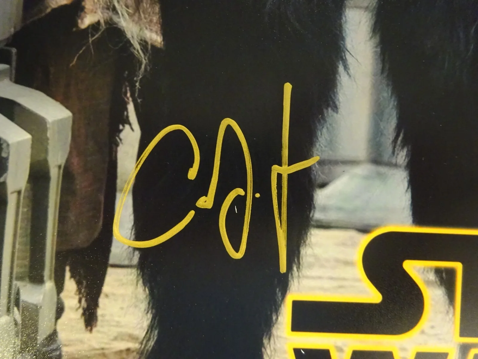 Carey Jones — Signed Carey Jones Autographed Krrsantan Star Wars 11"x17" Photo JSA COA, изображение 4