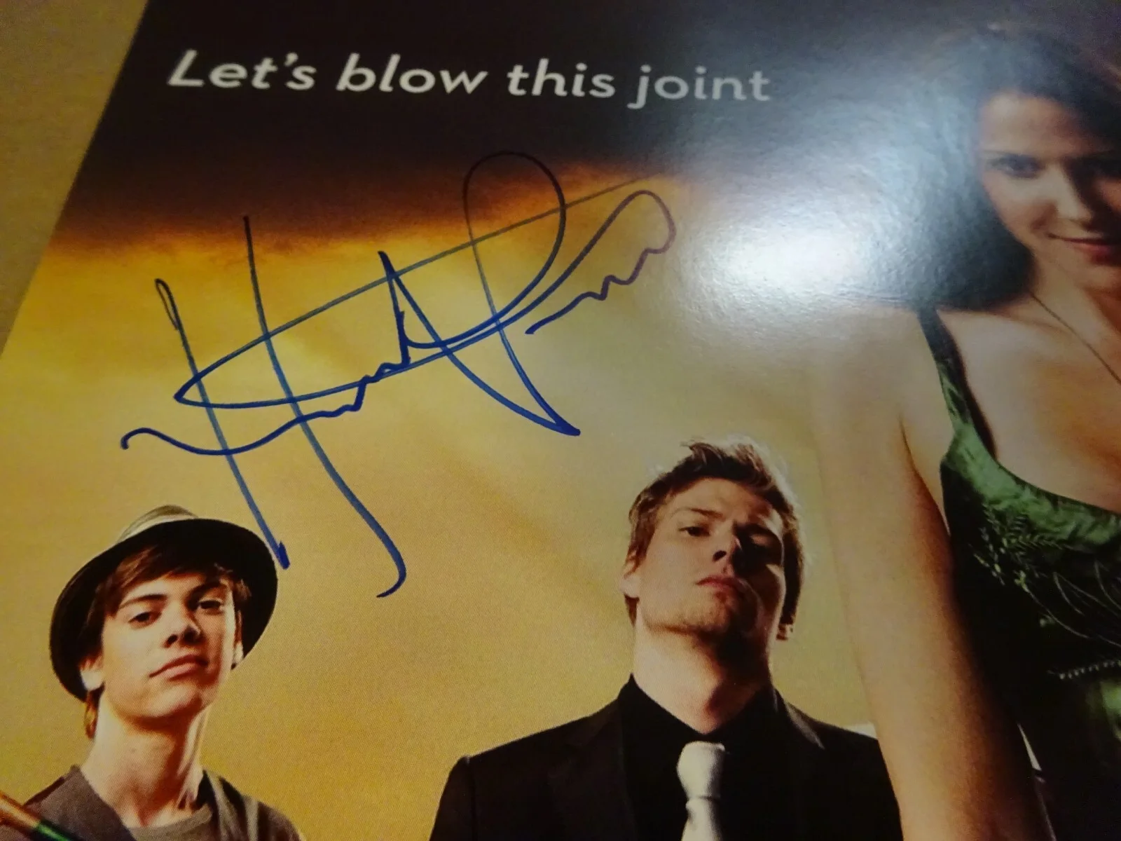Hunter Parrish — Signed Hunter Parrish Autographed Weeds 11"x17" Photo Beckett BAS COA, image 4