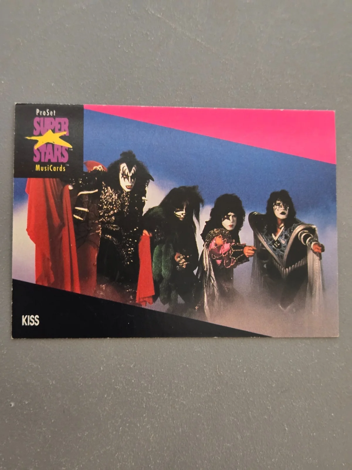 Ace Frehley KISS Signed Trading Card w/Guitar Pick NO COA, изображение 3