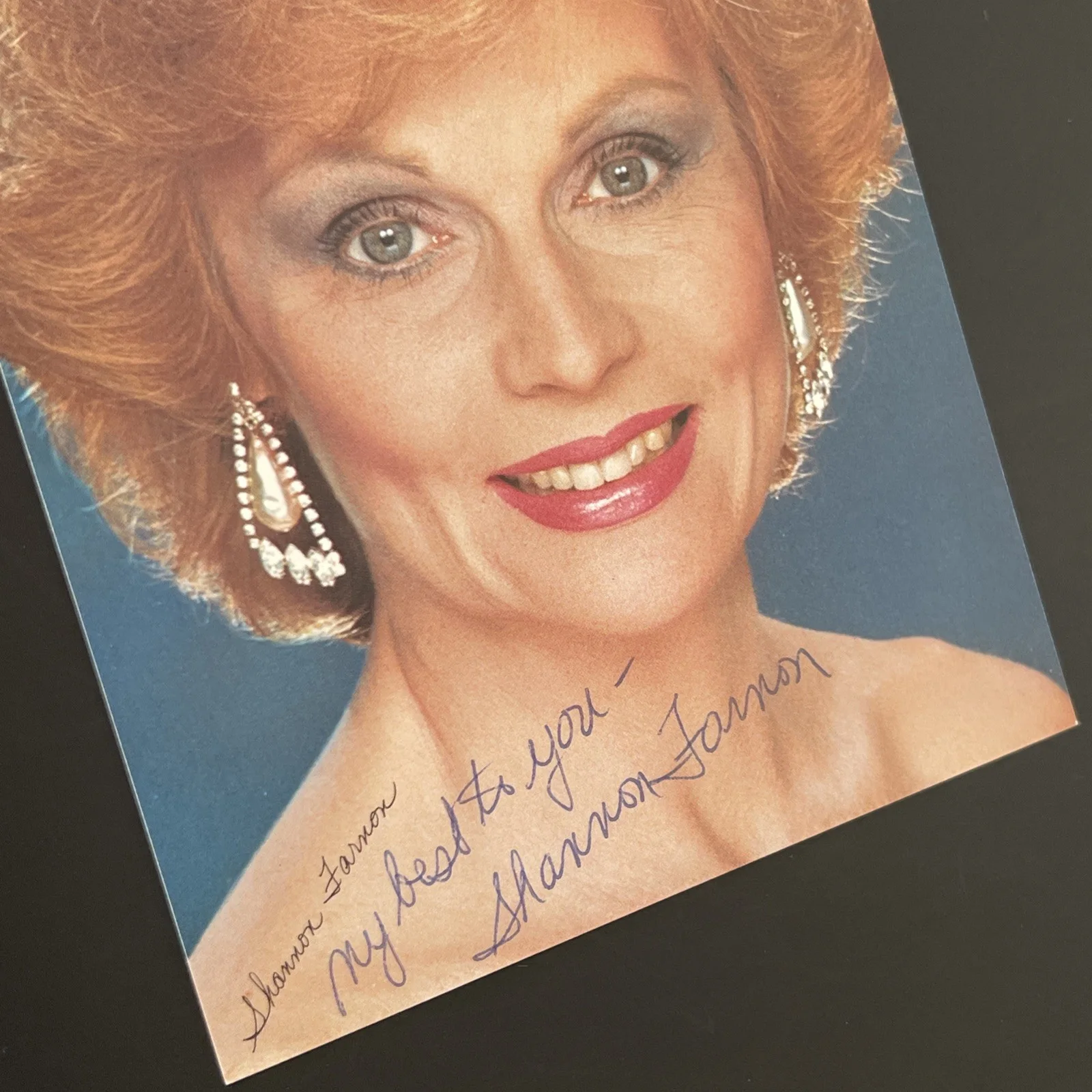 SHANNON FARNON Voice of Wonder Woman: Hand Signed Celebrity Photo 4 x 6” / KSK, изображение 4