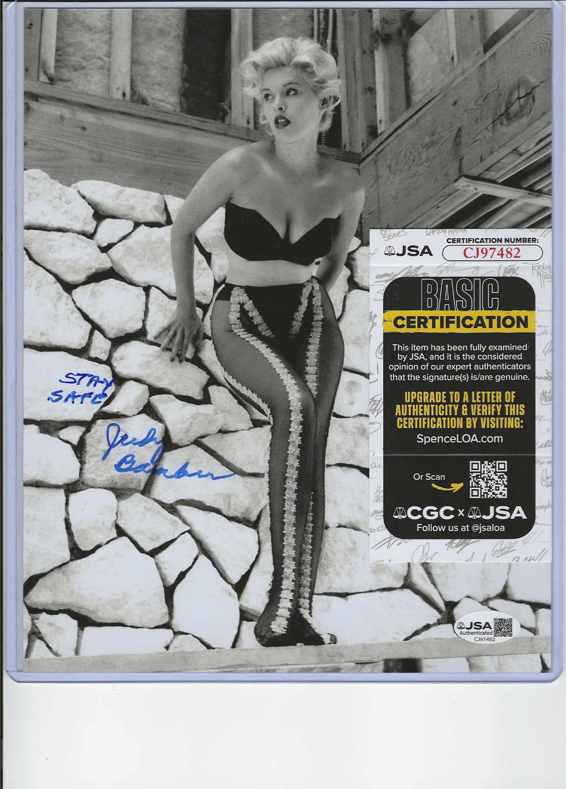 Judy Bamber — Judy Bamber Autographed 8x10 Photo...JSA Authenticated!!, image 2
