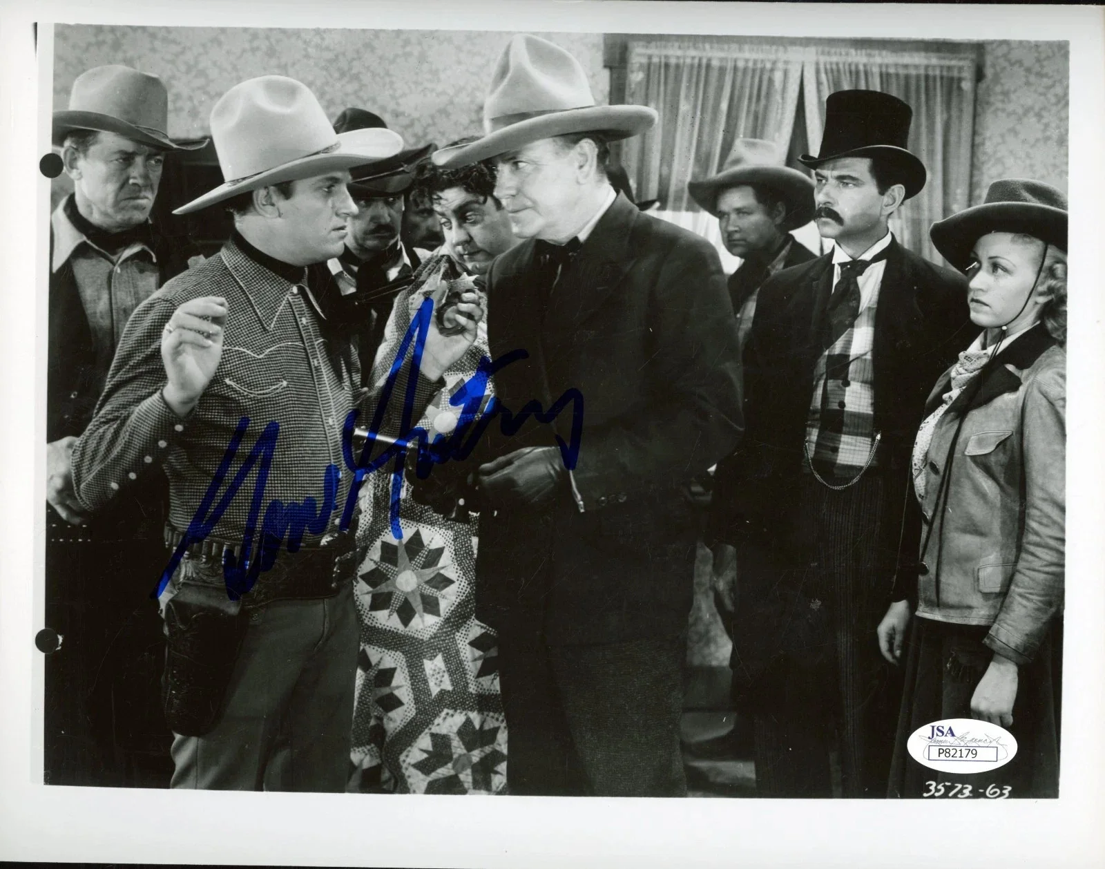 Gene Autry — Gene Autry (The Singing Cowboy) Autographed 8 x 10 Photo...Authenticated By JSA!