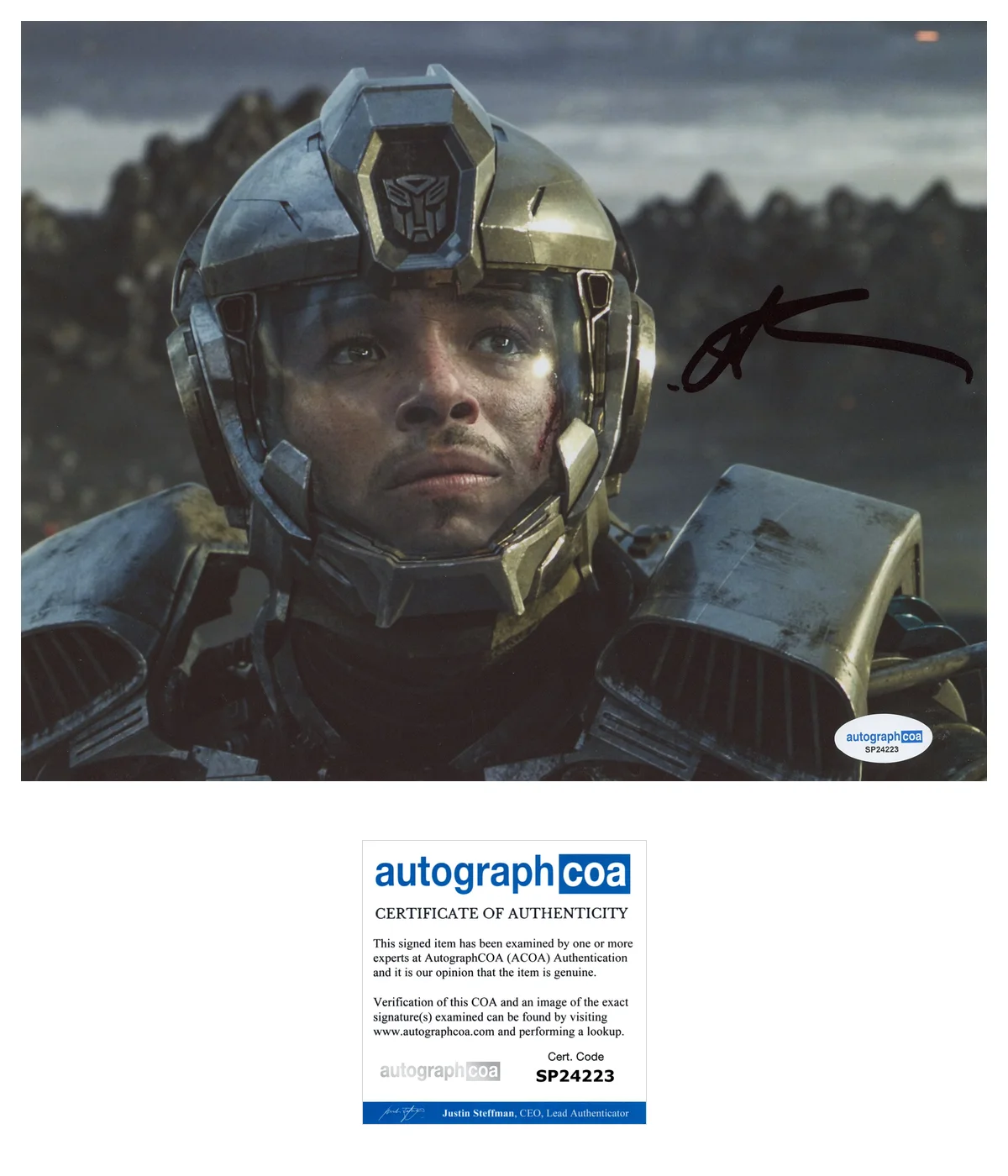 Anthony Ramos — Anthony Ramos Signed Autographed TRANSFORMERS RISE OF THE BEAST 8x10 Photo ACOA