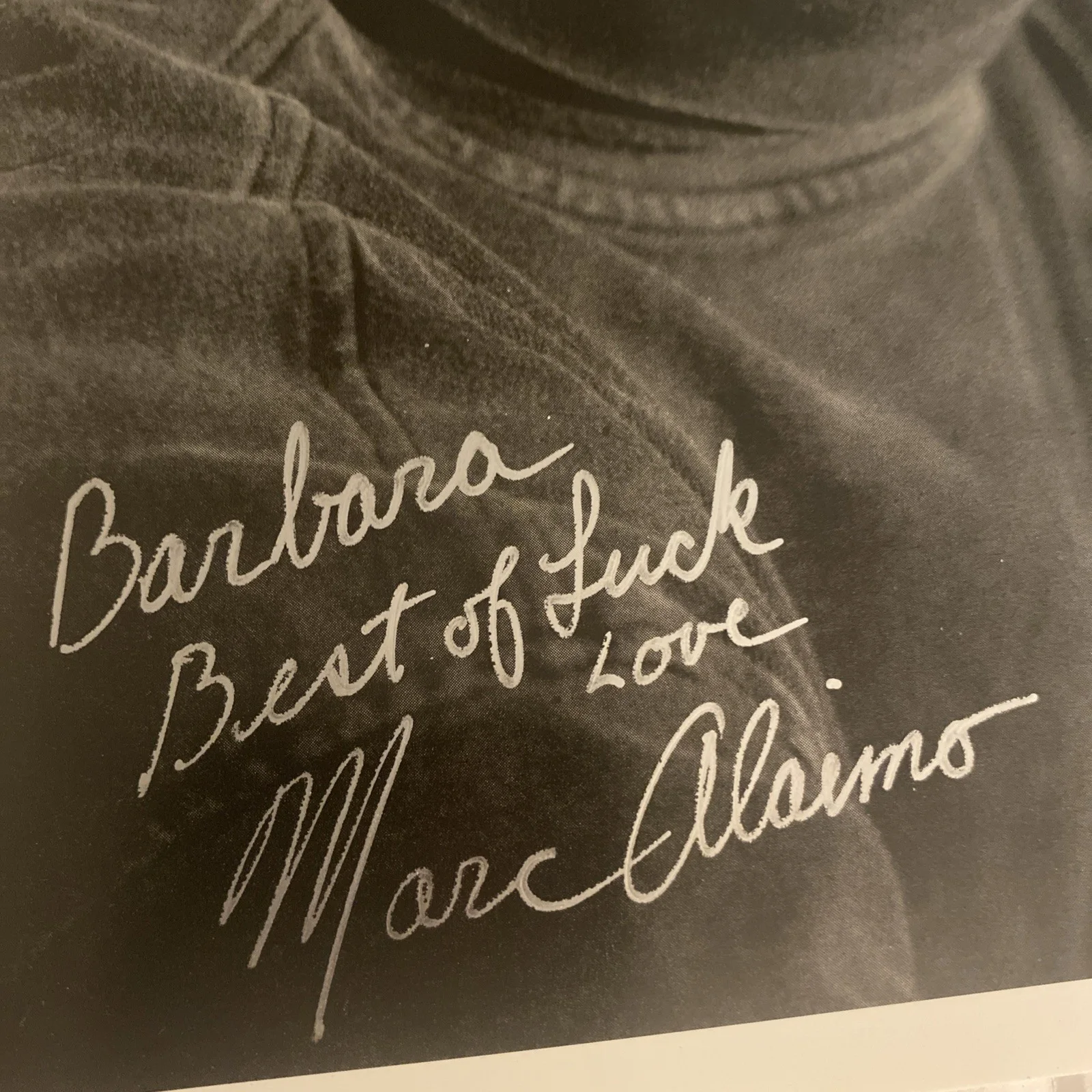 MARC ALAIMO SIGNED 8X10 PHOTO Star Trek, image 3