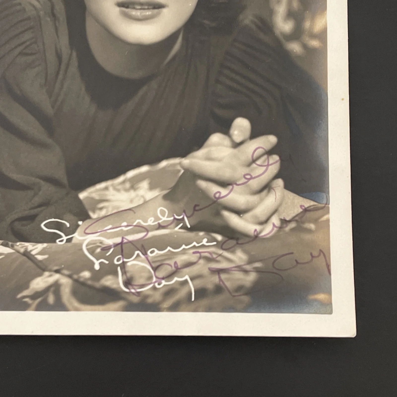 LARAINE DAY: Hand Signed Original Celebrity Photo 5 x 7” / KSK, изображение 2