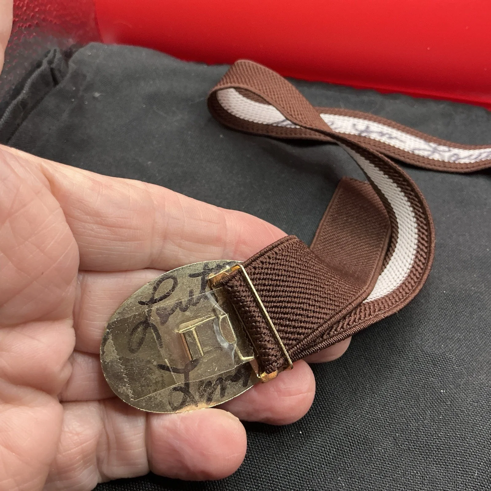 LORETTA LYNN QUEEN OF COUNTRY MUSIC PERSONAL BELT OF HERs AUTOGRAPH 2 Times, изображение 3