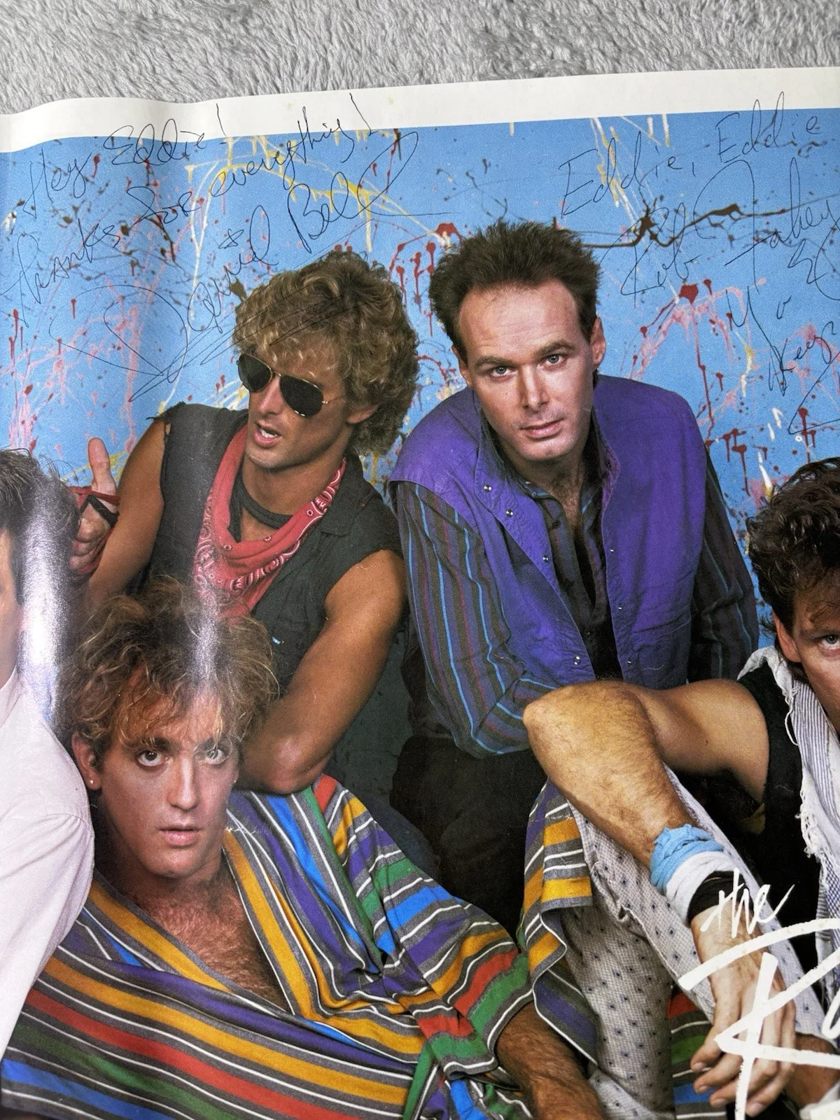 The Ravyns Rock Band Autographed 13.5” X 18.5 Poster, Read Description, image 3