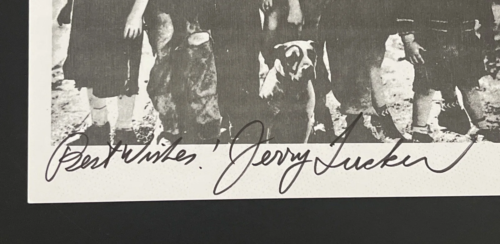 JERRY TUCKER Our Gang - LITTLE RASCALS: Hand Signed Paperstock Photo 5 x 7” /KSK, изображение 2