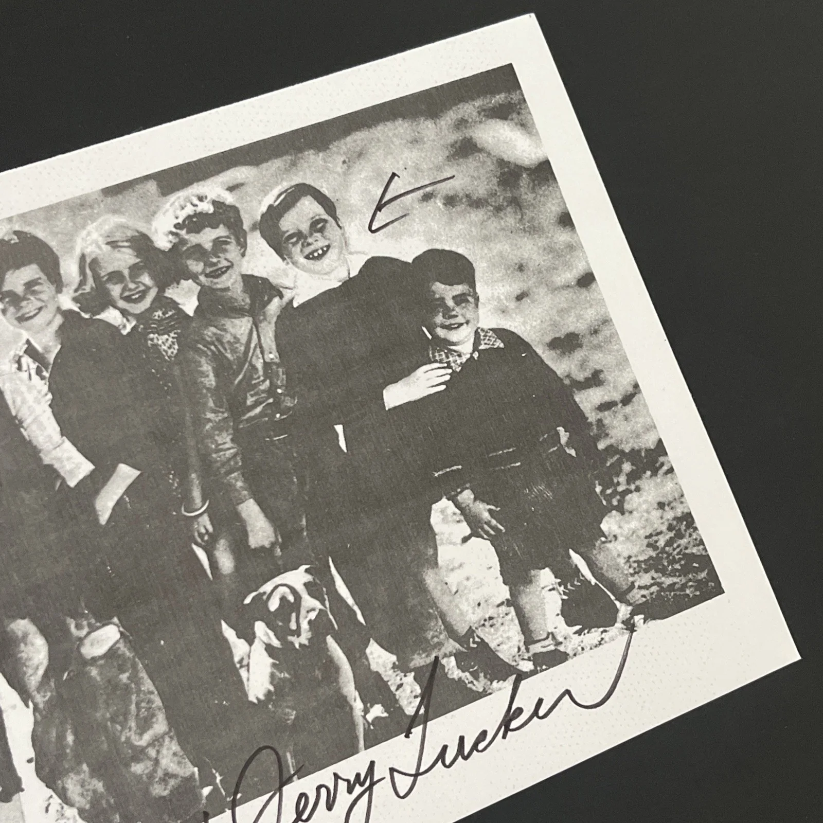 JERRY TUCKER Our Gang - LITTLE RASCALS: Hand Signed Paperstock Photo 5 x 7” /KSK, изображение 4