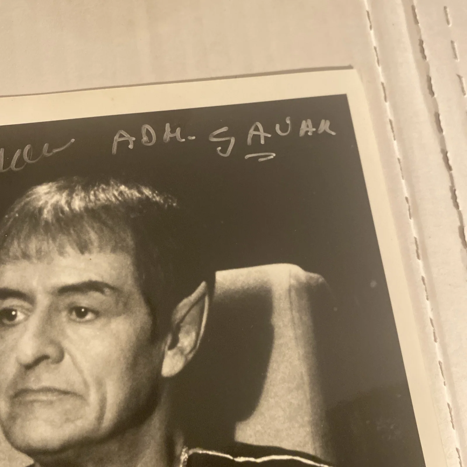 Henry Darrow — HENRY DARROW Signed 8x10 STAR TREK ADMIRAL SAVAR Photograph -, изображение 4