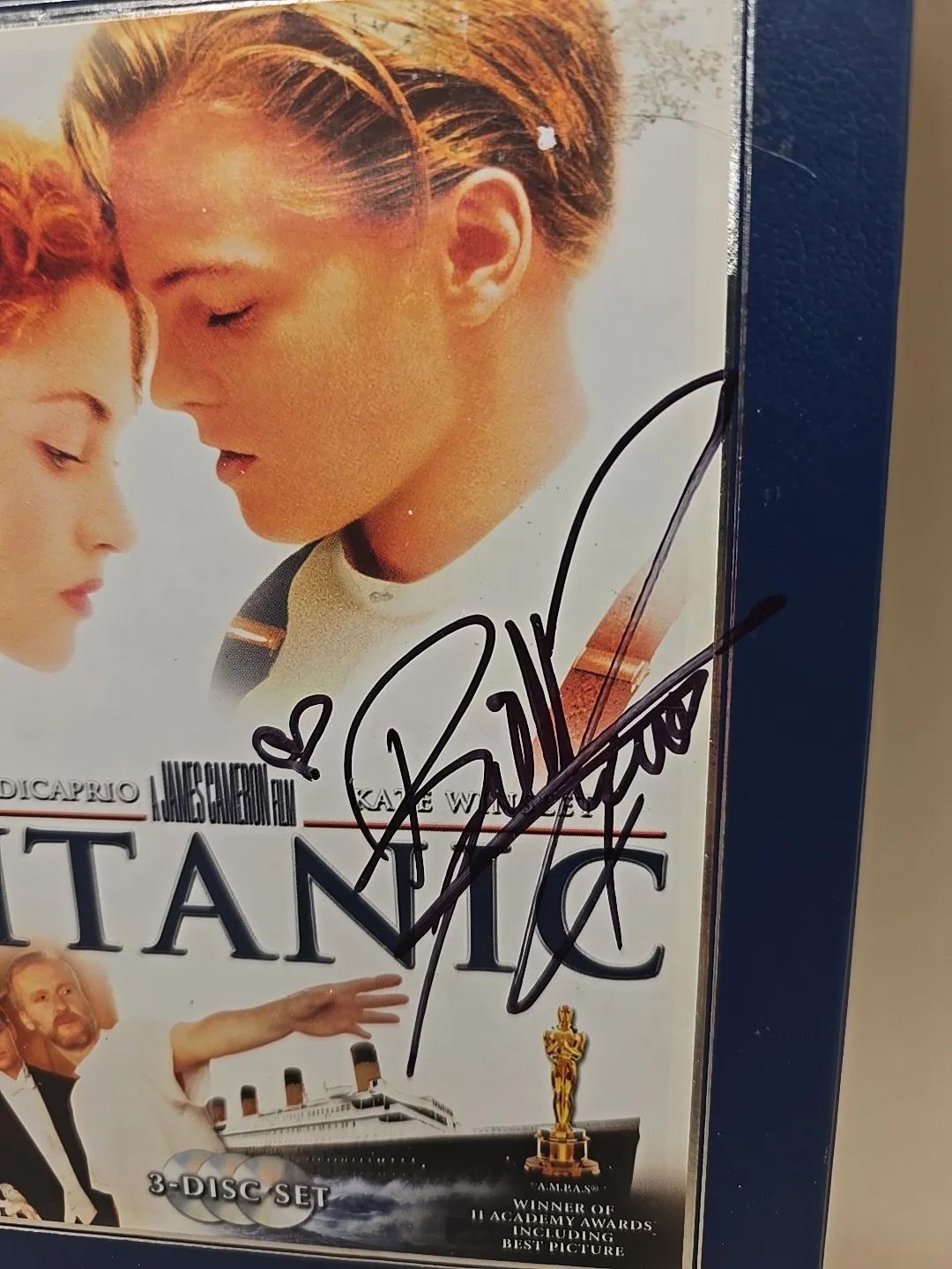 Billy Zane — *SIGNED* TITANIC Special Edition DVD Set BILLY ZANE AUTOGRAPHED Collector's SE, image 2