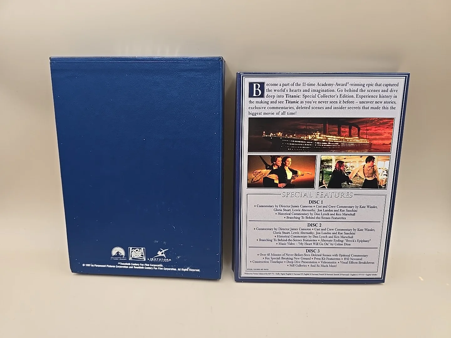 Billy Zane — *SIGNED* TITANIC Special Edition DVD Set BILLY ZANE AUTOGRAPHED Collector's SE, image 4