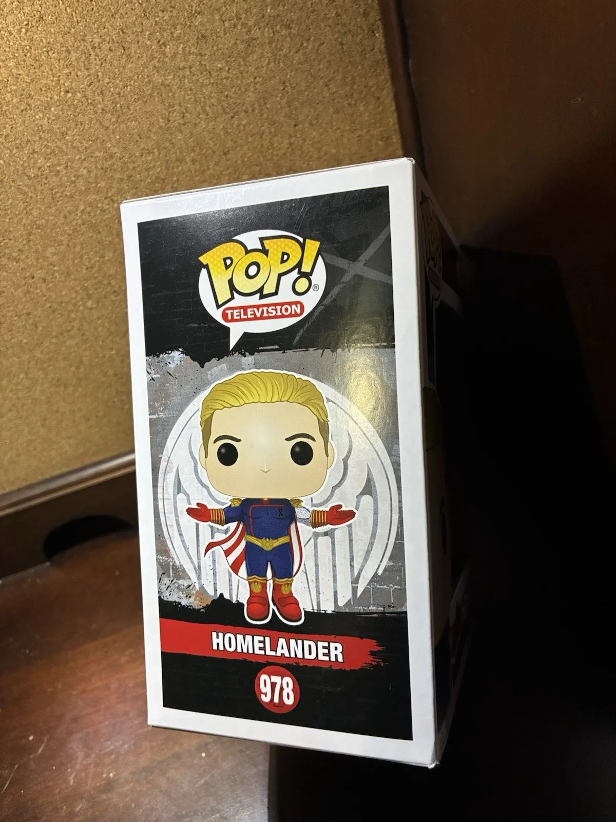 ANTHONY STARR — ANTHONY STARR Signed Homelander Funko Pop #978 SWAU Autograph Signed The Boys, изображение 5