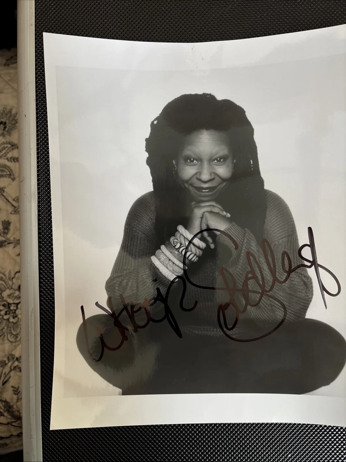 Whoopi Goldberg — Whoopi Goldberg ~ Autographed Photo ~ 8”x10”