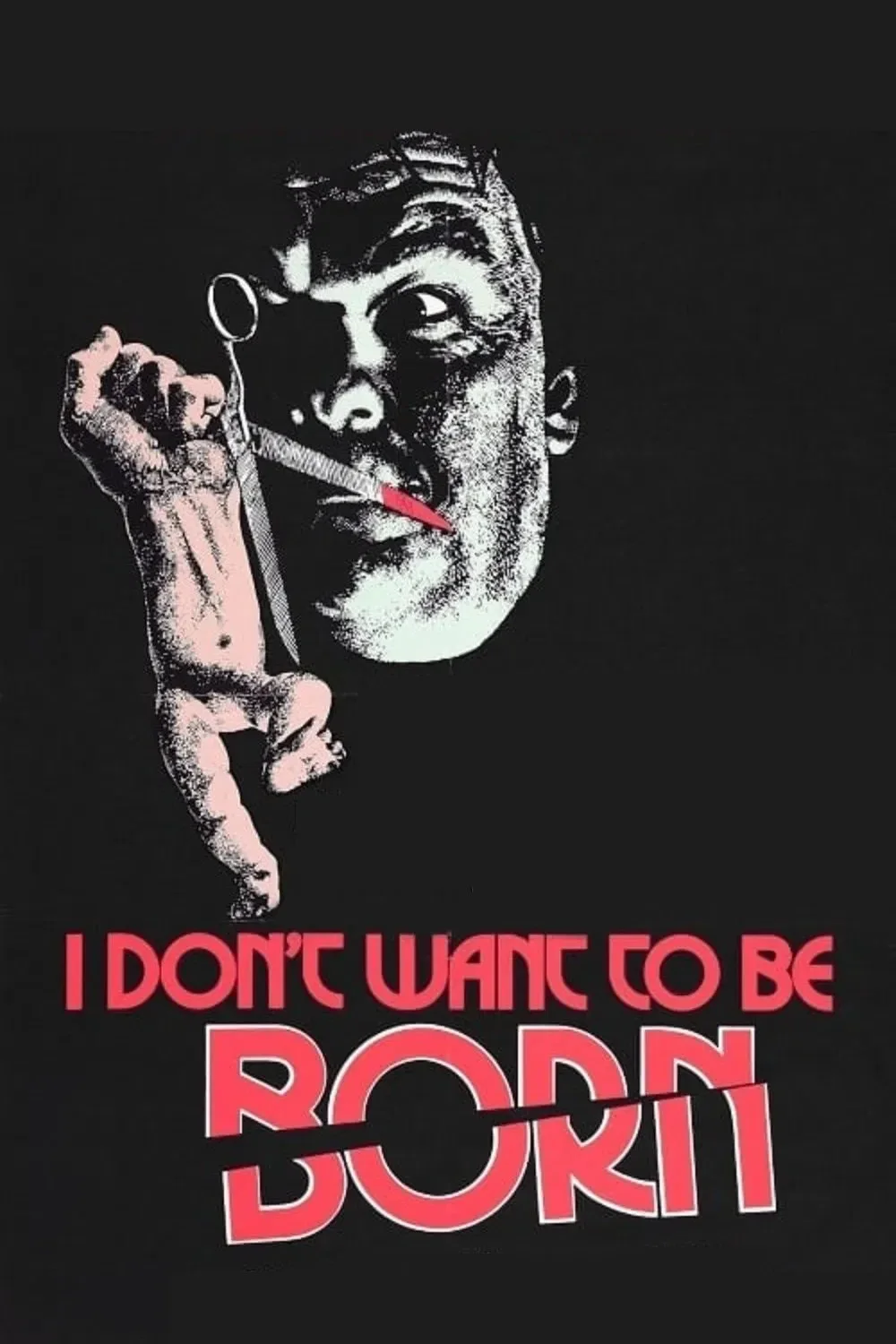 Vintage Style Postcard "I Don't Want to be Born" 1975 Reproduction Art Print, изображение 5