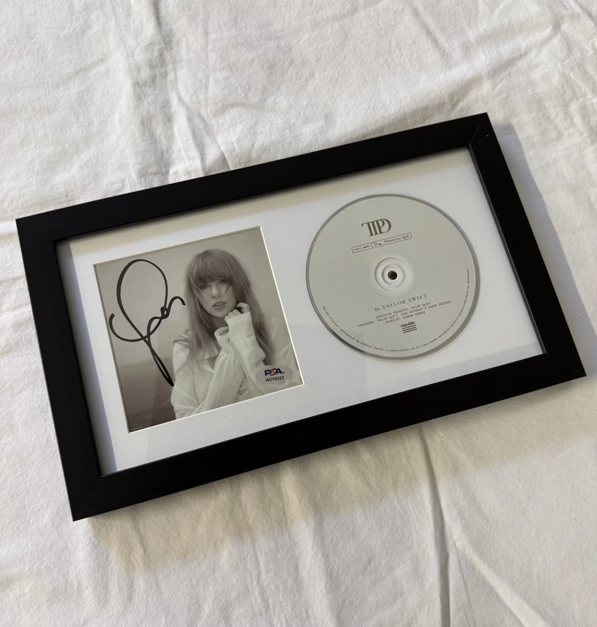 Taylor Alison Swift Authentic Rare SignedAutographed CD Album PSA COA, image 5