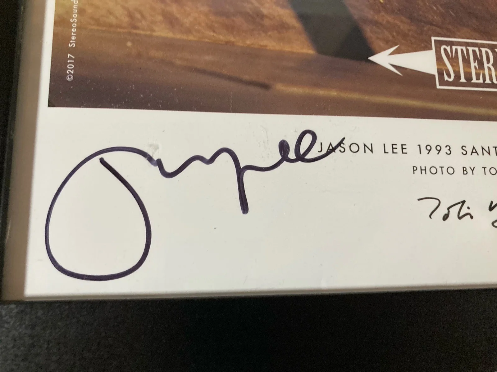 Jason Lee — Jason Lee signed 11x17 Stereo poster TWS Cover My Name Is Earl Mallrats Framed, изображение 2